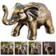 thumbnail image 3 of Cenicero de elefante de metal, resistente al viento, con tapa, antiguo, decorativo, 3 of 7