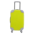thumbnail image 3 of MOVTOTOP Yellow Mini Suitcase Doll House Accessory ABS Material High Realism Decor 7 inch, 3 of 7