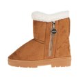 thumbnail image 2 of bebe Faux Fur Trendy Winter Boots for Little Girls, Size 11, 2 of 9