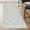 Light Gray & Ivory White, variant on ReaLife Rugs Machine Washable Printed Tessa Modern Distressed Trellis Light Beige Ivory Eco-friendly Recycled Fiber Area Runner Rug (2'6" x 6')