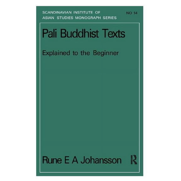 Pali Buddhism Texts Nims14, (Hardcover)