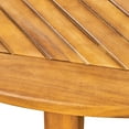 thumbnail image 5 of 48.52"x48.52" Wood Patio Table, Finish, Elegant And Functional For Backyard Dining 48.52" Square, Fashionable, 5 of 5