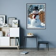 thumbnail image 7 of Diamond Art Kit for Adults, Snowman Winter Scarf Top Hat Diamond Painting for Adults Beginners, 5D DIY Diamond Art Painting Kits, Colorful Diamond Painting Craft for Home Decor 12x16, 7 of 7