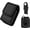 Nylon Black, variant on Case for Motorola Moto Razr 2023/Razr+ Plus/Razr 40 Ultr/Z Flip5 5G Phone Case Nylon Velcro Vertical Pouch [Belt Loop, Metal Clip] - Nylon Black