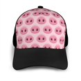 thumbnail image 3 of Naloa Pig Nose Adult adjustable Print Baseball Hat, Patchwork curved brim baseball capfor Men and Women, One Size, 3 of 5