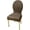 D, variant on N/A Set of 1/2/4 Dining Chairs Slipcovers, with Round Back Dining Room Chairs Covers, Without Arms Oval Side Chairs, for Dining Room Banquet Home Decor,E,1pack