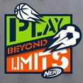 thumbnail image 3 of CafePress - Nerf Beyond Limits Sweatshirt - Zip Hoodie, Classic Hooded Sweatshirt with Metal Zipper, 3 of 4