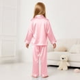 thumbnail image 6 of Ccpelsie Toddler Baby Girl Outfits Cute Print Pullover Sweatshirts & Pants Set Fall Winter Clothes(Pink,13-14 Years), 6 of 9