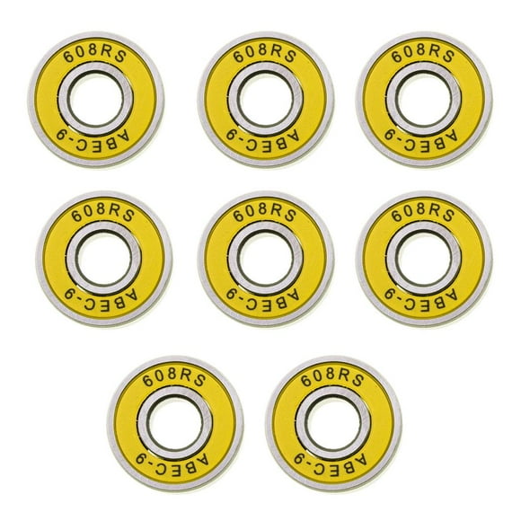 Rodamientos de skateboard Macarena 608RS Amarillo