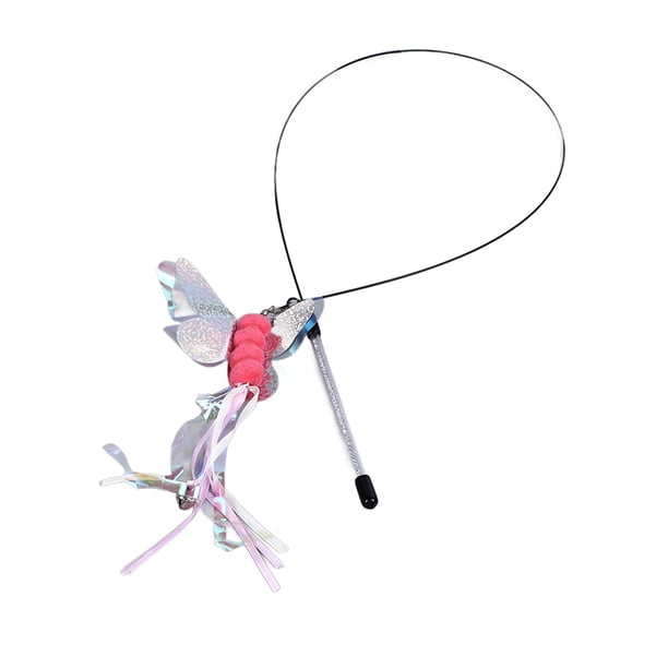 Varita Interactiva para Gatos con de Alambre Flexible Atractiva Varita de Juguete para Gatos con Cebo Vívido Mantiene a Tu Gato Activo y Entretenido ANGGREK Otros