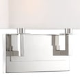 thumbnail image 7 of Durham 2 Light Polished Nickel Wall Mount, 7 of 7