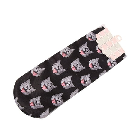

Youmylove Aldult 3D Printed Crazy Novelty Low Cut Ped Cute Athletic Socks Casual Meias