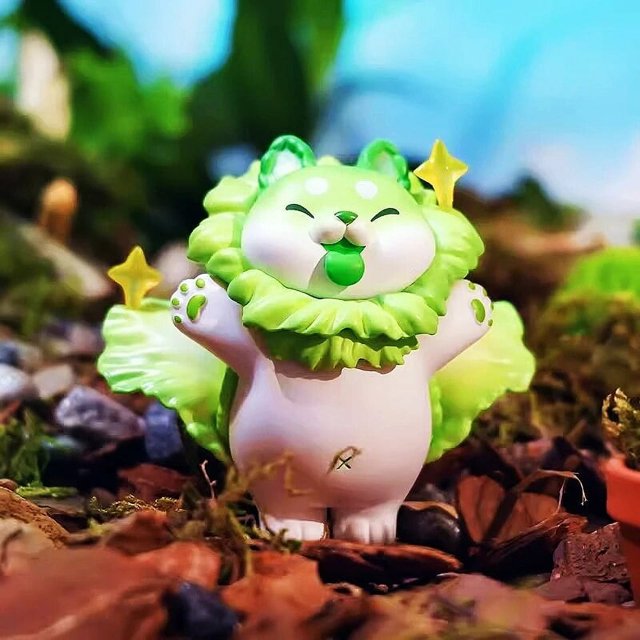 Caja ciega de 3 Hada de frutas y verduras, figura de Animal Kawaii, caja sorpresa bonita, bolsa de adivinación, decoración de escritorio, modelo de estatua de Pvc, juguete de Navidad