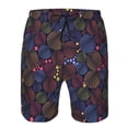 thumbnail image 3 of Goofa Colorful Shells Printed Mens Swim Trunks Summer Quick Dry Short Beach Swimwear Bathing Suits-Small, 3 of 9