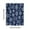 D, variant on Christmas Snowflake Holiday Shower Curtain Waterproof Polyester Bathroom Decor with Festive Design