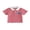 Red, variant on BemeyourBBs Toddler Baby Boys 4th of July Shirt Fourth of July Outfit Baby Boy Patriot Independence Day Clothes Collared Waffled Stripe Bird American Flag Embroidery Short Sleeve Summer Tee Shirt Top