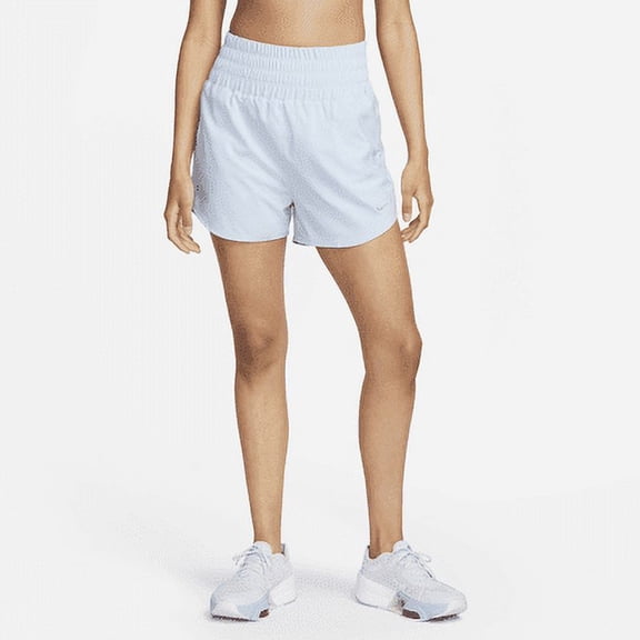 Nike One Women's Dri-FIT Ultra High-Waisted 3 Color: Light Armory Blue Size: L