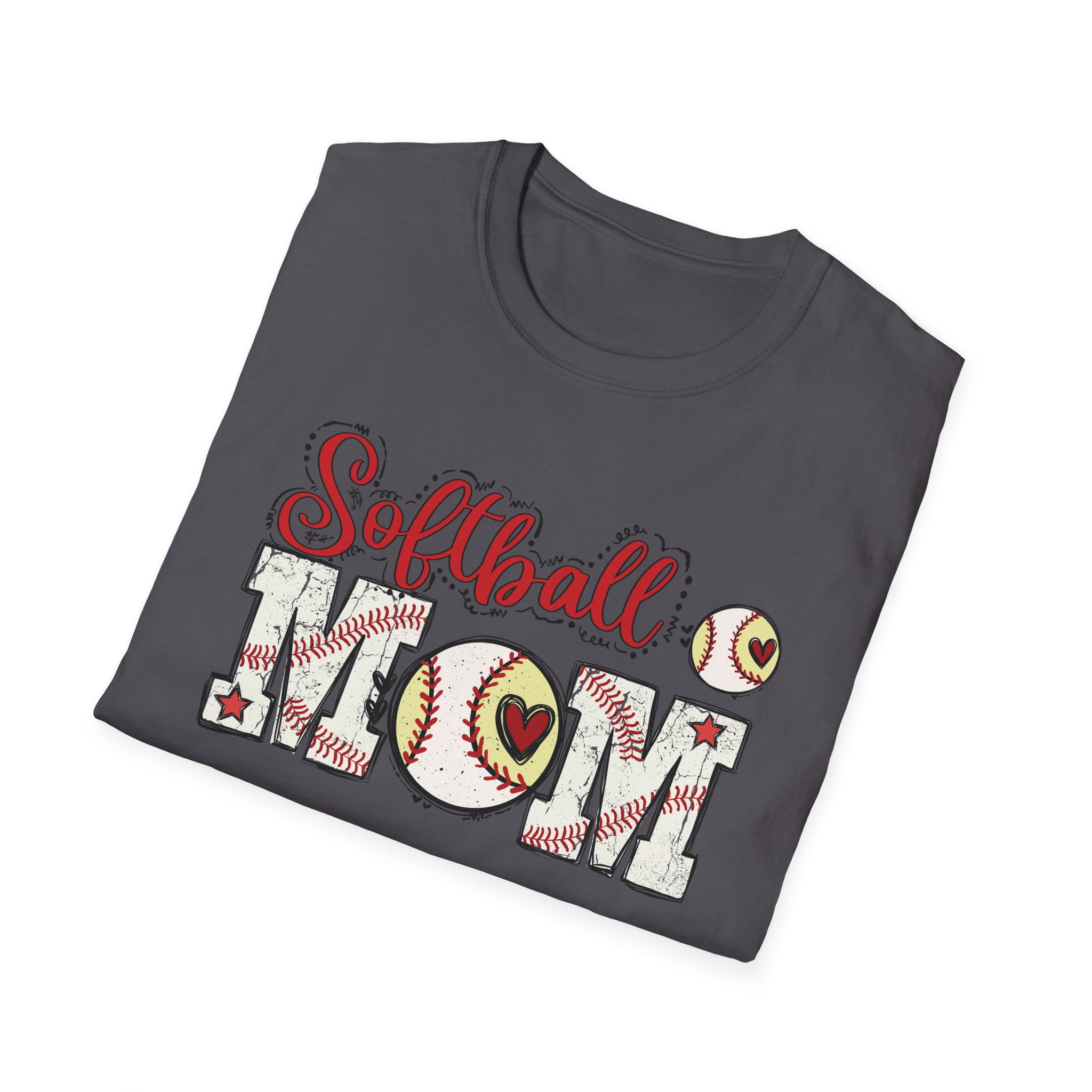 Softball Mom t-shirt, Proud Athletic Baseball Mom tee, Mother's Day Gift
