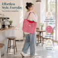 thumbnail image 1 of Bolso de hombro para mujer, bolso tote moderno y único, estilo hobo, ideal para , la , el y la oficina. Rojo, 1 of 8