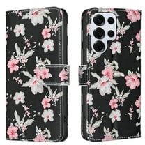 Allytechgroup Samsung Galaxy S24 Ultra Case Wallet Cover with Card Slots & Cash Pocket, Flip Folio Phone Case for Apple Samsung Galaxy S24 Ultra, Shockproof Stand PU Leather Case for Women Girls