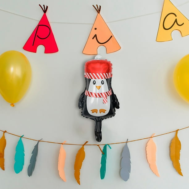 Globo inflable de aluminio para niños de Papá Noel muñeco de Likrtyny nieve feliz globos de aluminio de Navidad decoración de fiesta juguetes #20