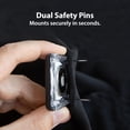 thumbnail image 2 of AirTag Mount Elevation Lab TagVault™ AirTag de doble pin discreto, 2 of 8