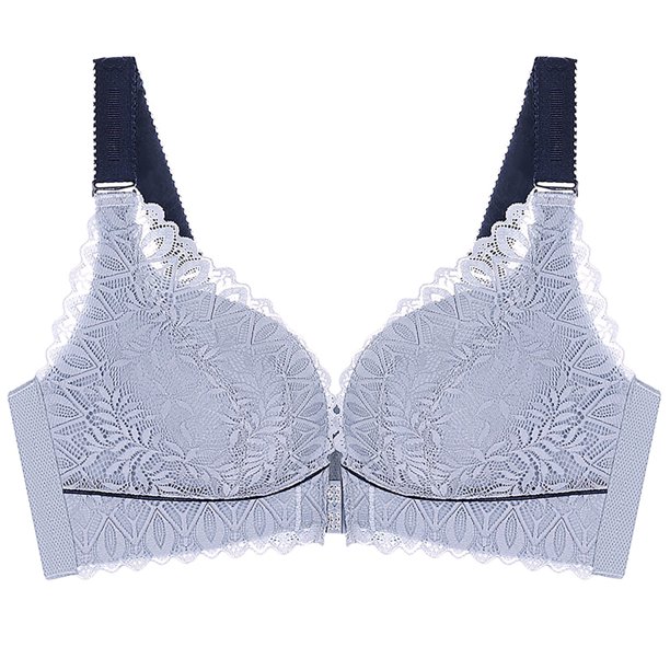 DNDKILG Womens Bra with Padded Straps Front Closure Bras Constant Push