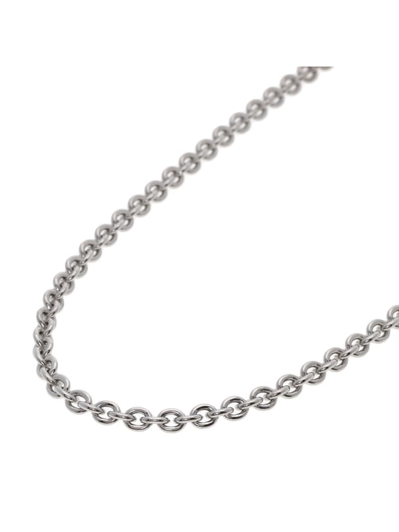 Pre-Owned Bulgari Chain Necklace 49cm 18K White Gold Women's BVLGARI