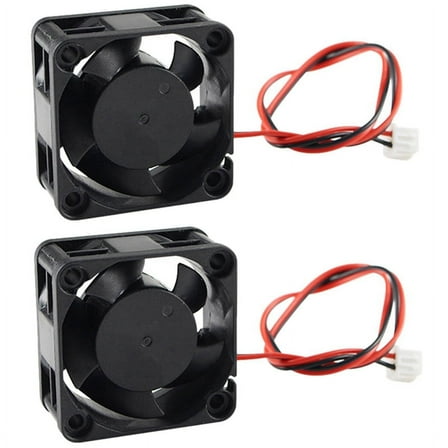 2X 3D Part of Printer 4020 Cooling Fan DC 12V Brush-Free Mini Cooler 40mm Cooling Fan 40X40X20mm High Quality