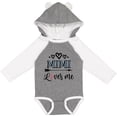 thumbnail image 3 of Inktastic Mimi Grandma Loves Me Girls Long Sleeve Baby Bodysuit, 3 of 5