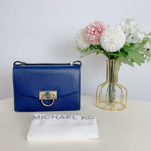 Michael Kors 32F0L1HC0L Bolso Hendrix IN RIVER BLUE