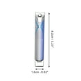 thumbnail image 4 of Unique Bargains 1 Pc Durable Long handle Nail Clippers Toenail Clippers Gradient Blue Gray, 4 of 7