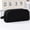 Black, variant on Large Capacity Canvas Pencil Case Organizer Bag for Students, Adults, and Office Use - Versatile Zipper Pouch for Stationery and Essentials Black