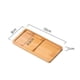 thumbnail image 4 of Storage Tray,Bathroom Storage Trays Bamboo Dish Drainer,Vanity Countertop Bottles Organizer Holders,Multipurpose Ornaments Plate Living Room Bedroom,Household Flowerpot Trays Kitchen Gloria none, 4 of 4