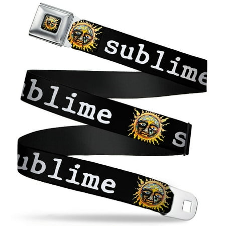 Buckle Down Buckle Down Seatbelt Belt Sublime Sun Black White