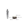thumbnail image 2 of Palm Springs Brown Outdoor Ottoman, 2 of 7