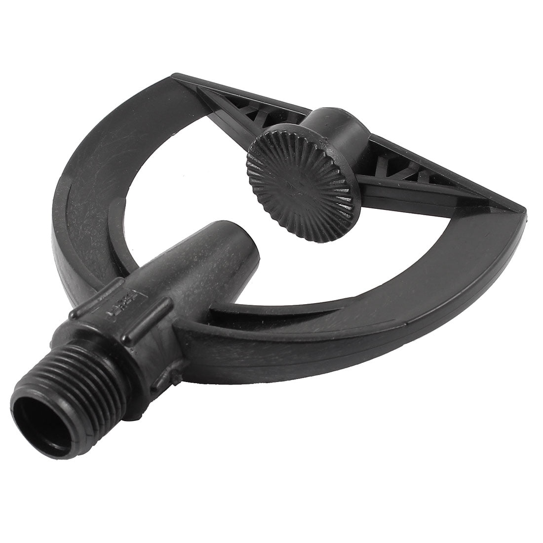 Unique Bargains 1 2 PT Male Threaded Garden Lawn Water Sprayer Nozzle Sprinkler Head Black by Unique-Bargains