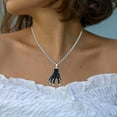 thumbnail image 4 of Cadeaux Mercredi Addams Europe et États-Unis Collier Mercredi Métal Dessin Animé Bijoux Mercredi Addams Robe, 4 of 4