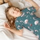 thumbnail image 5 of Fotbe Flamingo Pijama Estampada de 2 Piezas para Niños – Ropa de Dormir de Manga Corta Cómoda para Niños y Niñas, Camiseta y Shorts de Algodón-Medium, 5 of 6