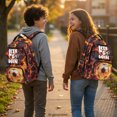 thumbnail image 3 of FUIALDOLG Fiery Lava Soccer Ball School Bag with Lightweight, multi-tasche Breathable 17" Backpack for Little Boys for Elementary Outdoor, 3 of 9