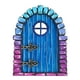 thumbnail image 2 of Puertas de jardín de madera en miniatura - Diseño de ventanas huecas, decoración de cuento de hadas para árboles y muros, MDF de 3 mm, decoración interior exterior DIY, 2 of 2