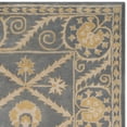 thumbnail image 4 of SAFAVIEH Bella Ellery Mediallion Bordered Wool Area Rug, Blue/Gold, 8' x 10', 4 of 6