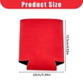 thumbnail image 3 of 1PC Blank Insulated Beer Can Cooler Sleeves, Soft Foam Drink Holders for Soda Cans and Bottles, Wedding Party Favors, 3 of 4