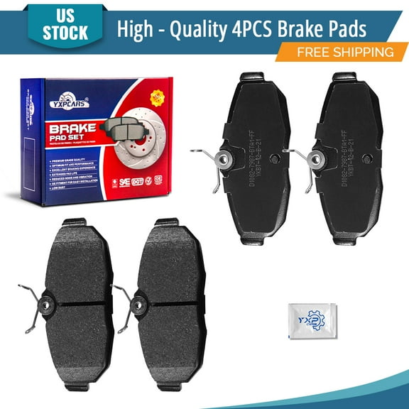 YXPCARS BD1082: 4PCS Rear Ceramic Brake Pads Set for Ford Mustang 2005-2011