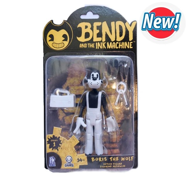 Figuras de acción de vinilo Ax de Bendi and the Ink Machine (11 estilos), doradas, n.° 279, colección de muñecos, juguetes para decoración y regalos.