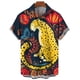 thumbnail image 4 of Camisa de manga corta con estampado 3D de leopardo y tigre para hombre, camisa informal de moda de verano, camisa de calle de gran tamaño, 4 of 4