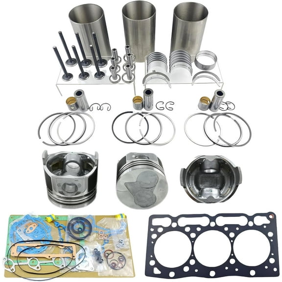 D1305 Engine Overhaul Rebuild Kit For Kubota D1305 D1305B D1305EBH Engine B2650 B2710HSD B2920 F3060 F3080 KB23X KB225 R1-261 Tractor ZD326HL ZD326P ZD326RP