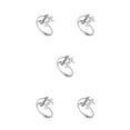 thumbnail image 3 of Guardurnaity Anillo de rama de hoja de moda para mujer, aleación de Zinc, fiesta, trabajo, fecha escolar, boda, compromiso, suministros de joyería Type2 NO2, 3 of 4