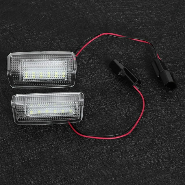 Luz de advertencia de apertura del coche, 1 par de luces LED de advertencia para puerta de coche, luz anticolisión, máxima comodidad