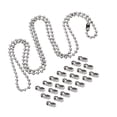 thumbnail image 5 of FOMIYES 1Set Stainless Steel Beaded Chain for Jewelry Making Pendant and Craft Projects, 5 of 8